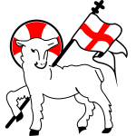 Lamb with cross