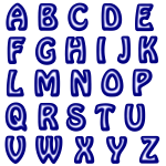 Alphabet16Blue