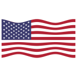 America USA Flag Wavy 2