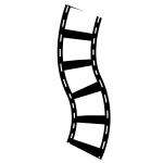 Movie tape vector illustration