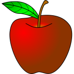 Apple Icon Vector Graphics Free SVG