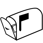 Mailbox symbol