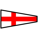 signal flag 8