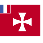 France Wallis and Futuna flag vector image