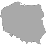 Map of Poland vector illustration