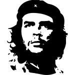 Che Guevara portrait vector image