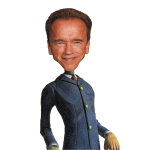 Arnold Schwarzenegger Caricature