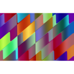Colorful stripy and wavy lines