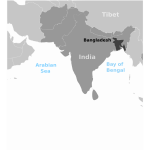 Bangladesh location vector