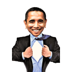 Barack Obama Caricature