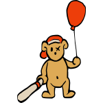 Baseball teddy