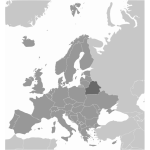 Belarus vector map