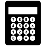 Black And White Calculator