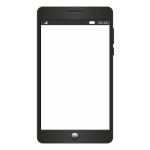 Black smart phone