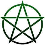 Pentagram silhouette
