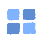 Blue squares 01