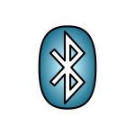 Bluetooth Icon light blue