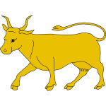 Yellow bull