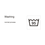 Normal washing process - 95Â° C