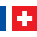 Suisse Francophone language selection symbol vector illustration