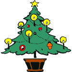 Christmas tree sketch