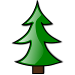 Christmas tree clip art