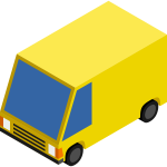 Yellow van