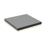 CPU with gold pins vector graphics