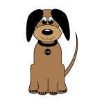 Cartoon dog