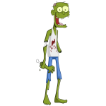 Funny zombie