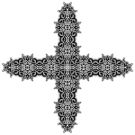 Celtic Knot Ornament Derivation Cross 2