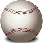 Photo-realistic vector image of baseball ball