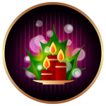 Christmas icon vector image