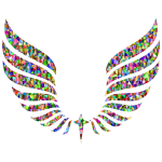 Chromatic Triangular Abstract Wings