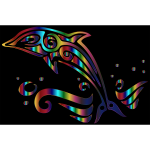 Chromatic Tribal Dolphin 3