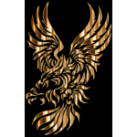 Heraldic Eagle Chromatic Texture