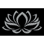 Chrome Lotus Flower