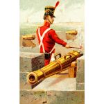 Cannon in battle