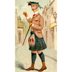 Scottish man image