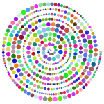 Circles Spiral Prismatic