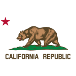 Clipart Flag of California Star Bear Plot Title