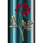 Colored Rose 3