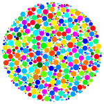 Colorful Circle Fractal 3
