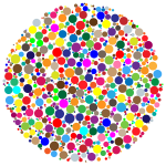 Colorful Circle Fractal
