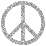 Colorful Circles Peace Sign 19 Without Background