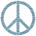 Colorful Circles Peace Sign 20 Without Background