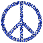 Colorful Circles Peace Sign 21 Without Background