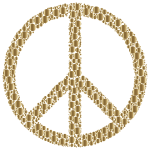 Colorful Circles Peace Sign 22 Without Background