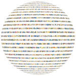 Colorful Ellipses Sphere