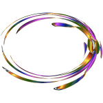 Colorful Elliptical Frame